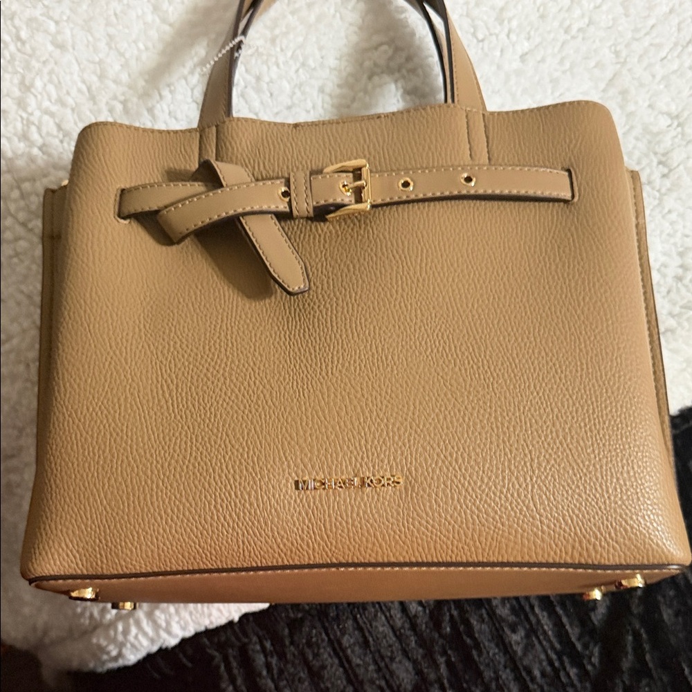 Michael Kors Brown Leather Satchel